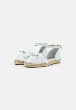 Anna Field - Espadrilles en Cuir Blanc - Chaussures Élégantes et Confortables -Anna Field Soldes 02ada740b7144f4eaa34db669664fd05