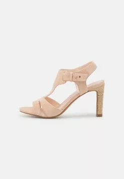 Anna Field - Sandales À Talons Hauts en Cuir Beige | Promos Exclusives -Anna Field Soldes 02ca4d76ebd64ffab13065a4761db36f
