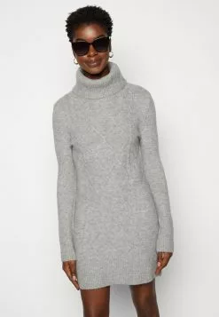 Anna Field Robe Fourreau Mini Strickkleid Gris - Promotion -Anna Field Soldes 03d39f07626c4c358d63d6d6fb93e20d