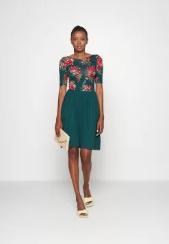 Anna Field Robe En Jersey Multicolore - Vert | Promotion | Livraison Rapide -Anna Field Soldes 04012f3df87e4c7fb6a97ce8fa6baae3