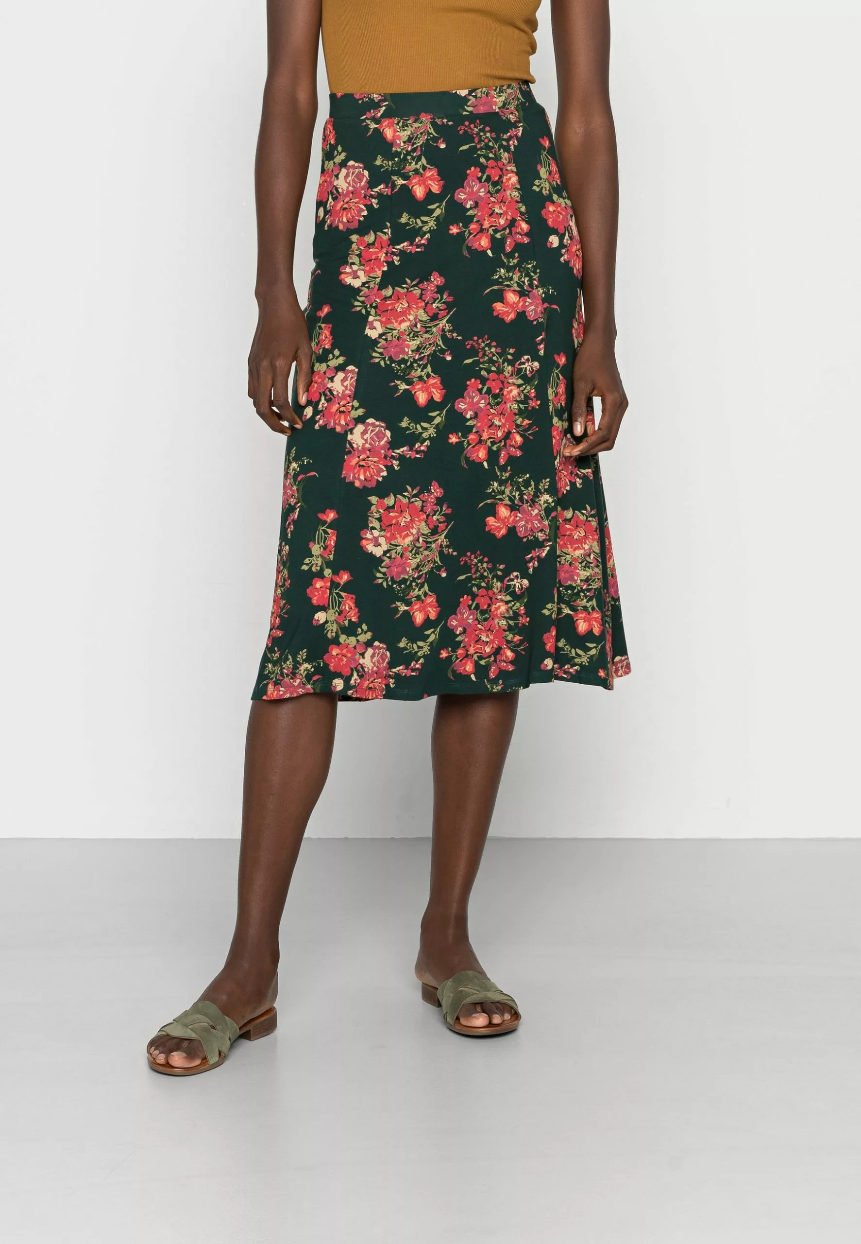 Anna Field Jupe Trapèze - Vert Foncé | Robe Élégante pour Femme 3 Anna Field Jupe Trapèze - Vert Foncé | Robe Élégante pour Femme