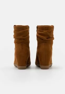 Anna Field Winter Boot - Bottines Compensées - Cognac -Anna Field Soldes 06126f7290e948a6b7fcd03b128e7806