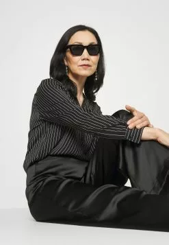 Anna Field T-Shirt À Manches Longues - Noir/Blanc | Promotion | Vêtements Femme -Anna Field Soldes 067462f5c0a24b1e9d5ace8b3d297d03