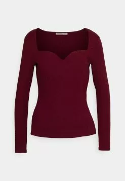 T-Shirt À Manches Longues - Rouge Foncé | Promotions | Confort et Style -Anna Field Soldes 0c7f1ac53c114676833330cf1f7e364f