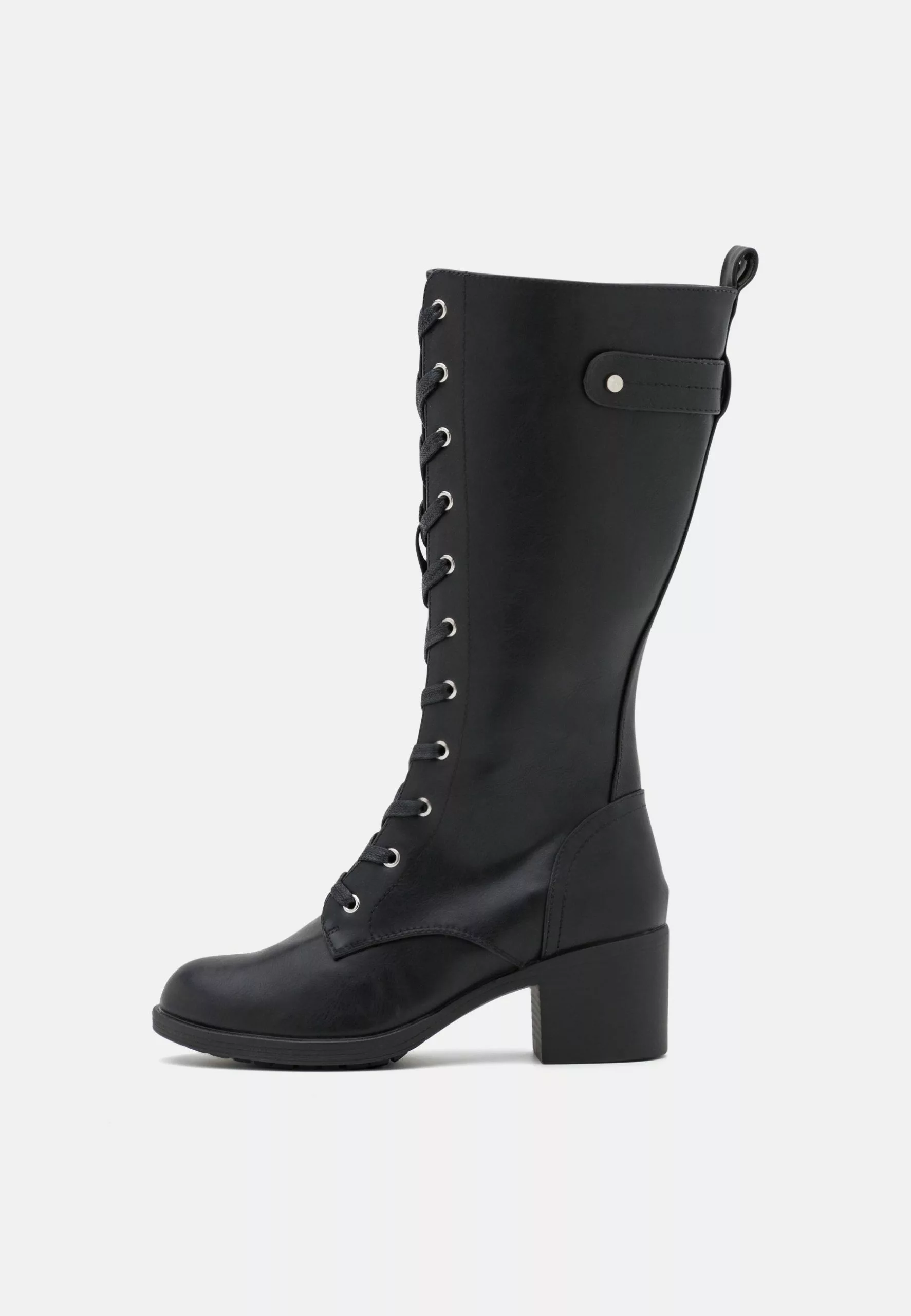 W-Berta - Bottes À Lacets Noires | Promotions exclusives 4 W-Berta - Bottes À Lacets Noires | Promotions exclusives – Image 2