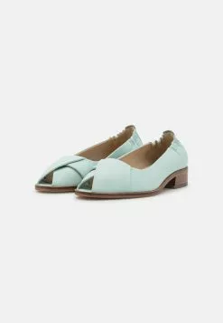 Anna Field - Ballerines en Cuir à Bout Ouvert Bleu Clair | Promos -Anna Field Soldes 16ff32566e3e47acac642f5fc5524530