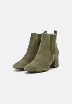 Anna Field Leather - Bottines - Olive -Anna Field Soldes 217d64001f804dd186e307dea4c98d2a