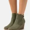 Anna Field Bottines Compensées - Khaki -Anna Field Soldes 278f3d298b74440d90215e2a1951f704