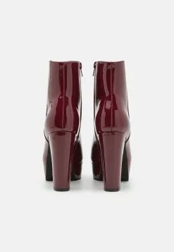 Anna Field Bottines À Talons Hauts - Dark Red -Anna Field Soldes 2a5b99900a9343c581fcd9117be722b4
