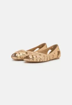 Anna Field Leather - Ballerines À Bout Ouvert - Gold -Anna Field Soldes 2c69a80cb5b24b0ea7f40a5c77563b5e