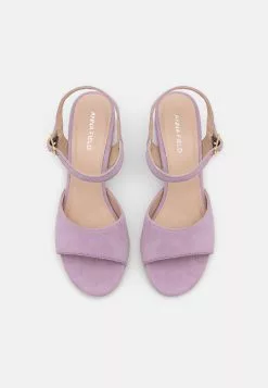 Anna Field Leather - Sandales - Lilac -Anna Field Soldes 2e3c811cd66c4c55908c6d94183ad233