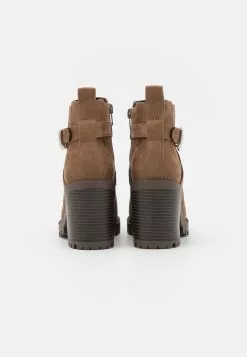 Bottines À Talons Hauts - Taupe -Anna Field Soldes 2eb63bf33bc64232b4616649422421c0