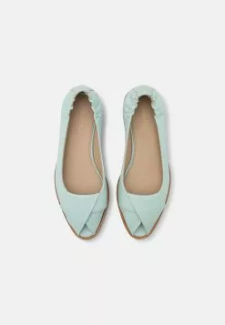 Anna Field - Ballerines en Cuir à Bout Ouvert Bleu Clair | Promos -Anna Field Soldes 310c29d1596241bb8bd149ebcc77fe2b