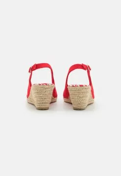 Anna Field Sandales Compensées - Red -Anna Field Soldes 34cf05b73e764053b7bb937d1929ecae