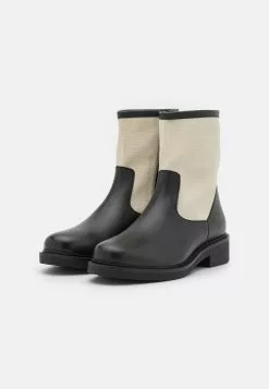 Bottines en cuir Anna Field - Noir/Beige | Promos exclusives -Anna Field Soldes 3656d06c7ae3400ca5b59c0d6cff11f7
