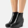 Anna Field Leather Winter Boot - Boots À Talons - Black -Anna Field Soldes 3f22c5fa942c4fcdaafa6b1aa0418020