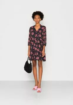 Anna Field Robe De Jour - Bleu/Rouge | Robe Élégante pour Occasions Spéciales -Anna Field Soldes 41aa1455d7b14b8e9f076011e83dea74