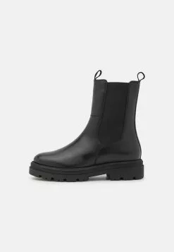 Anna Field Bottes De Neige en Cuir Noir - Promotions Exclusives -Anna Field Soldes 41c38f96d4444e64a8a556f8bbe87b9e