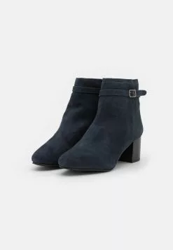 Anna Field Leather - Bottines - Dark Blue 10 Anna Field Leather - Bottines - Dark Blue -Anna Field Soldes 42a14f7bac454cd1aa53a3e54044760a