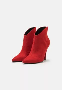 Anna Field Boots À Talons - Red -Anna Field Soldes 42d058870a884f0da10e9c748b457cd8