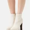 Anna Field Bottines À Plateau - Offwhite -Anna Field Soldes 43bebccf34b244a2ae361c403d9be0a2