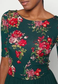 Anna Field Robe En Jersey Multicolore - Vert | Promotion | Livraison Rapide -Anna Field Soldes 46e7a20df82342b5b5a5999a340269bd