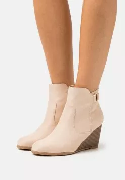 Anna Field Bottines Compensées - Beige