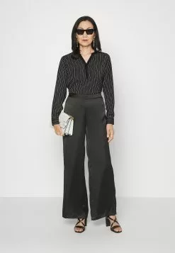 Anna Field T-Shirt À Manches Longues - Noir/Blanc | Promotion | Vêtements Femme -Anna Field Soldes 4ee522472b7945ea8acb1b507014b358