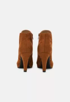 Anna Field Bottines À Talons Hauts - Cognac | Chaussures Femme Élégantes -Anna Field Soldes 53ce04ad06964ece98f17fb2d5b039ef