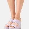 Anna Field Mules À Talons - Lilac | Chaussures Élégantes pour Femme | Promos -Anna Field Soldes 54b3b144b50745c7beeabefe3cdc764c
