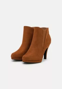 Anna Field Bottines À Talons Hauts - Cognac | Chaussures Femme Élégantes -Anna Field Soldes 5650e5ce89a64625a39d9e4c485ba8a2
