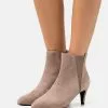 Anna Field Leather - Boots À Talons - Taupe -Anna Field Soldes 567a2e74981240719608da2e82adee6f
