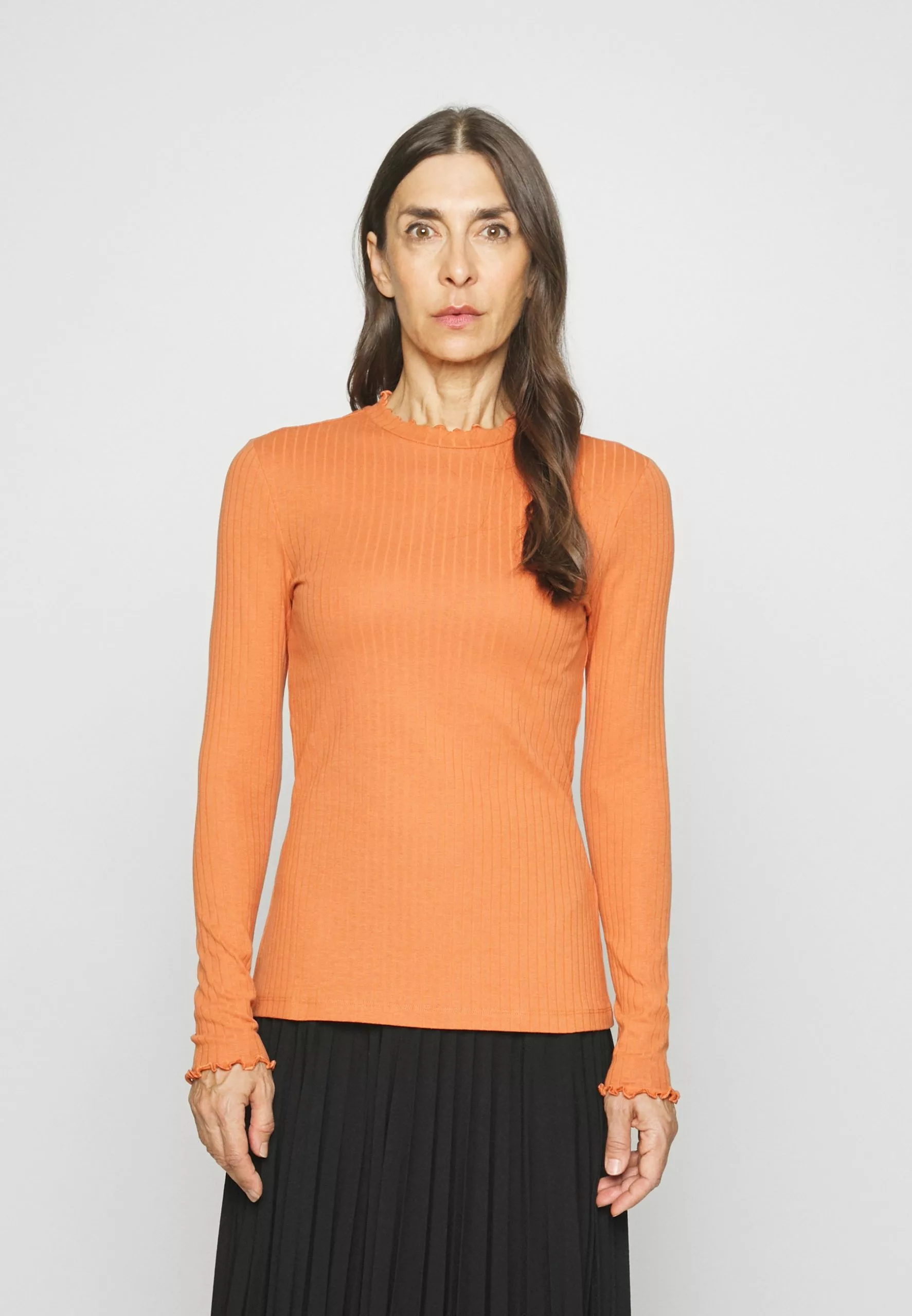 Anna Field T-Shirt À Manches Longues - Orange | Promo 3 Anna Field T-Shirt À Manches Longues - Orange | Promo
