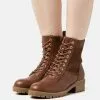 Bottines À Lacets Hiver Cognac - Chaussures Chaudes et Élégantes | Promos -Anna Field Soldes 59b6f53e5bf5462ca2f0387d989a6f17