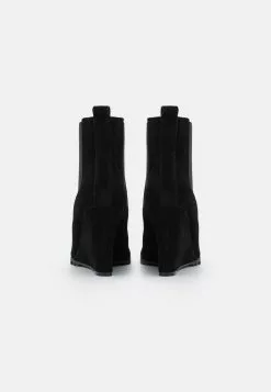 Anna Field Leather Winter Boot - Bottines À Talons Hauts - Black -Anna Field Soldes 5a8910ef403341379dc49d1a43d1499f