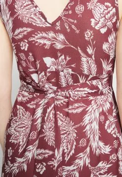 Anna Field Robe Longue - Bordeaux/Multi Coloured | Promo Exclusif -Anna Field Soldes 5fd28a5c80874046a9c559563f26a6a4