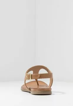 Anna Field Tongs en Cuir Cognac - Chaussures Élégantes pour Femme -Anna Field Soldes 67cd1e905b7343fa82c1524436551820