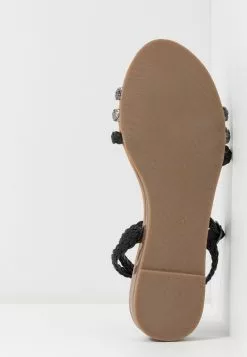 Anna Field Sandales - Black/Silver -Anna Field Soldes 67fc125fa3b54ca8813376c8ce4896e1