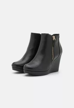 Bottines À Plateau - Black -Anna Field Soldes 6c04634f91504a6c8e771ab0e051126c