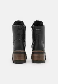 Anna Field Leather Winter Bootie - Bottes De Neige - Black -Anna Field Soldes 7aa2b8ff28da493e889f79c3ad2d1b2c
