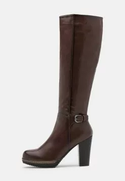 Anna Field Bottes À Talons Hauts - Dark Brown -Anna Field Soldes 7b44d1179311443fbdd30c94ce68f09e