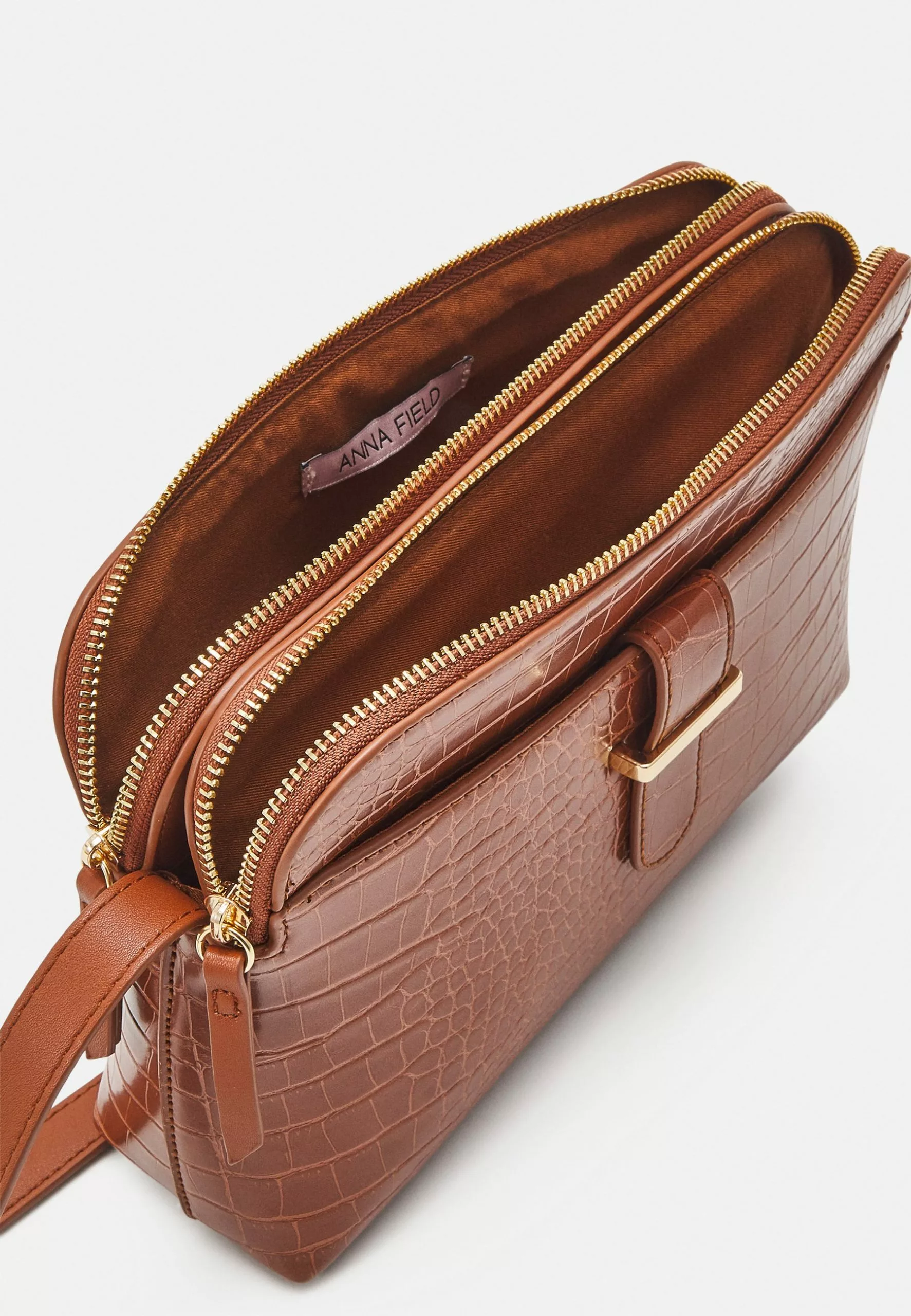 Anna Field Sac Bandoulière - Cognac | Sac à main tendance | Promos exclusives 5 Anna Field Sac Bandoulière - Cognac | Sac à main tendance | Promos exclusives – Image 3