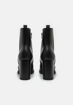 Leather - Bottines À Talons Hauts - Black -Anna Field Soldes 8285c3f6f7d94045bb79e27db56d5a46