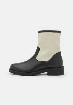 Bottines en cuir Anna Field - Noir/Beige | Promos exclusives -Anna Field Soldes 83a16deeee184d26aed270e7119200d4