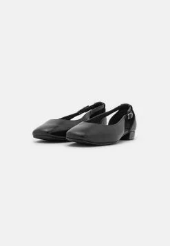 Anna Field Ballerines en Cuir Noir - Chaussures Élégantes pour Femme -Anna Field Soldes 846adbc9d6f1451fbbb7f0df0d6ee969