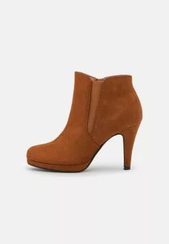 Anna Field Bottines À Talons Hauts - Cognac | Chaussures Femme Élégantes -Anna Field Soldes 8654b68c7f2c4c53bad4d7794e5f11e2