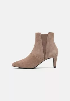 Anna Field Leather - Boots À Talons - Taupe -Anna Field Soldes 87524a371b0b4483a49731c5f37b32e2