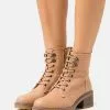 Anna Field Bottines À Lacets Beige - Chaussures Élégantes et Confortables -Anna Field Soldes 90b1c2bf667a4e00a4cf6b3797a805c5