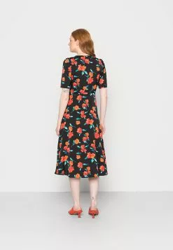 Anna Field Robe De Jour - Robe Élégante Noir/Rouge/Multicolore | Promos -Anna Field Soldes 975120dbc09043b1802c084b9ea10f26
