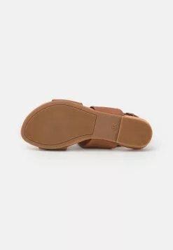Anna Field Sandales en Cuir Cognac - Chaussures Élégantes pour Femme -Anna Field Soldes 9ade9801f83a4c88b1e4f88d3157b926